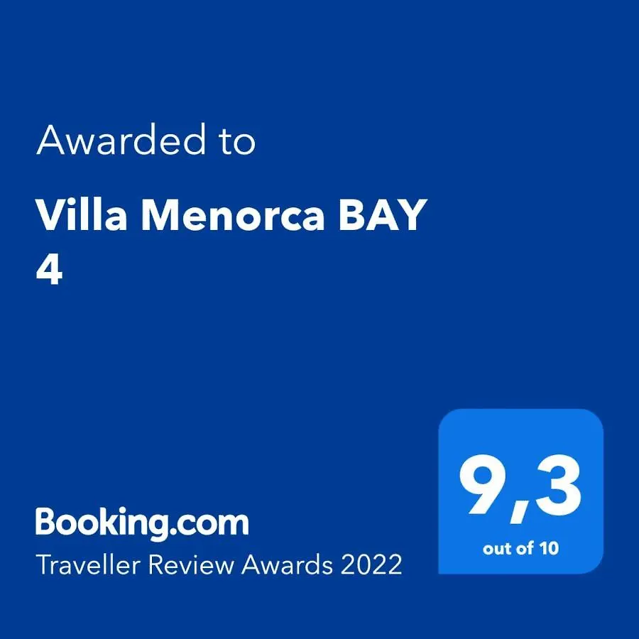 Villa Menorca BAY 4 by Mauter Villas Sa Caleta 0*,  España